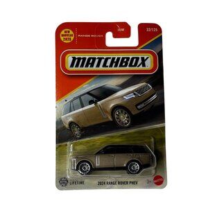Matchbox 2024 Range Rover PHEV Diecast SUV New